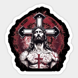 Jesus Christ the Judge of the Living and the Dead Sticker